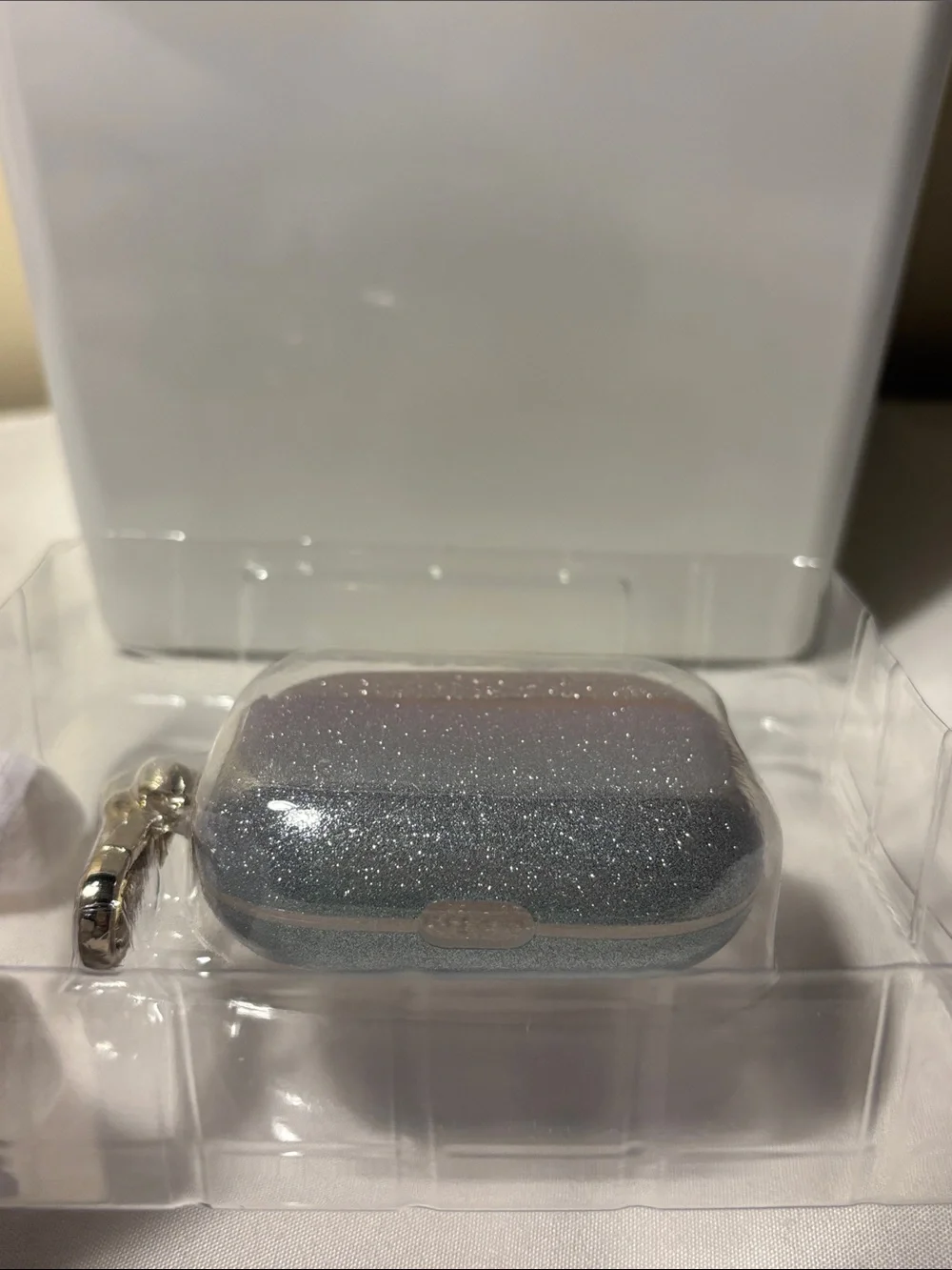 ✨ NIB Kate Spade AirPods Pro Case – Discontinued Ombre Glitter Sunset 🌅